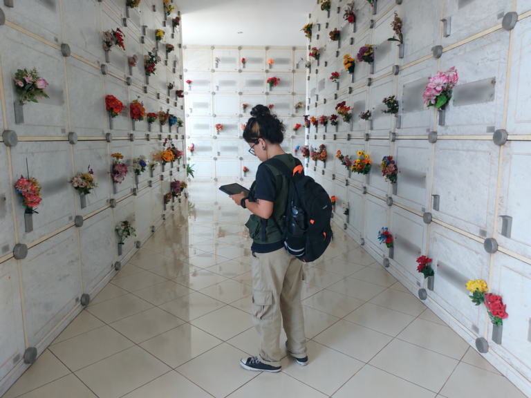 Comunique-se CETESB: o que fazer ao receber uma exigência? 2 Corredor de Nichos com Flores e Reflexos