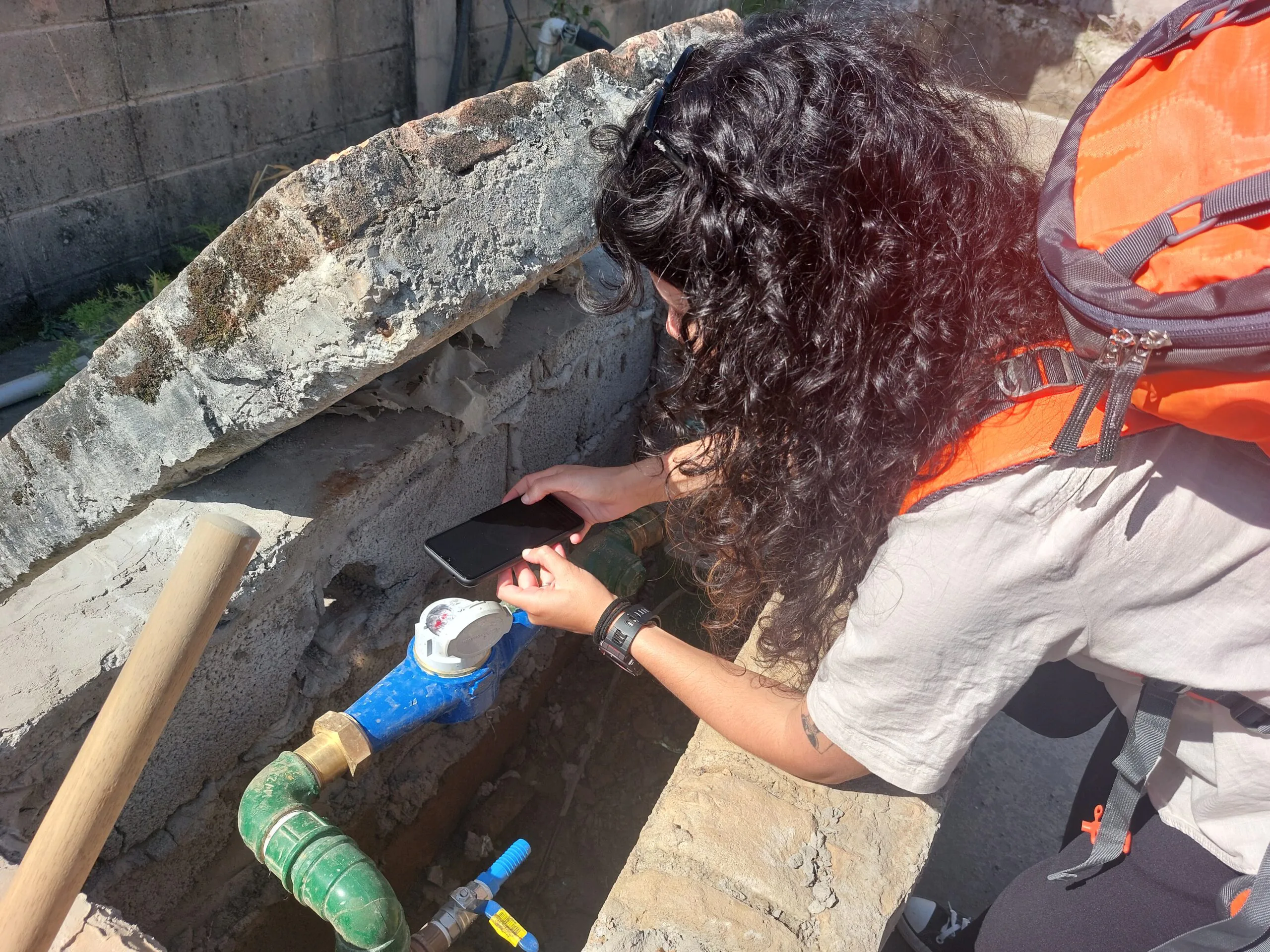 Visita técnica para outorga de uso da água da Ostara Ambiental